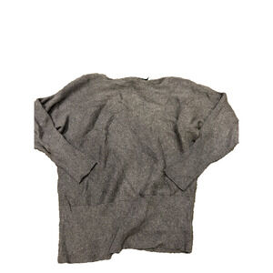 Lauren Ralph Lauren Women's Gray Tight-Knit Long Sleeve Pullover Sweater Size S‎